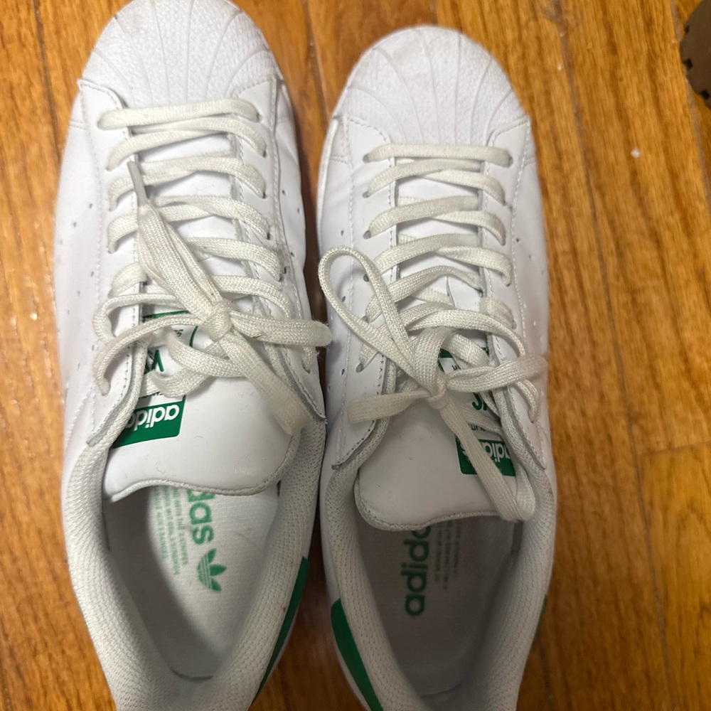 Adidas - Originals Stan Smiths* White Athletic Shoes
